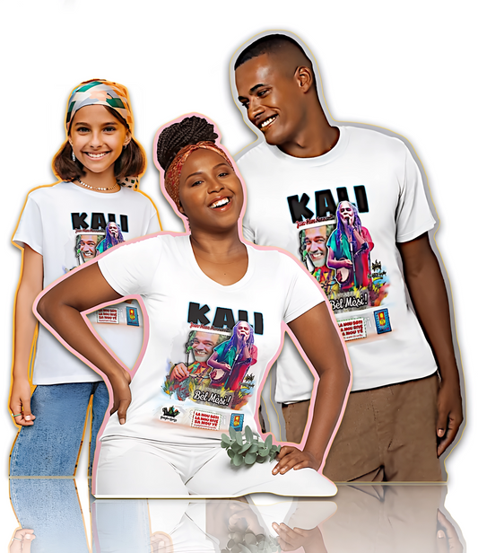 T-Shirt KYRCOLLECTOR Enfant - KALI | Édition "Bèl Mèsi !"