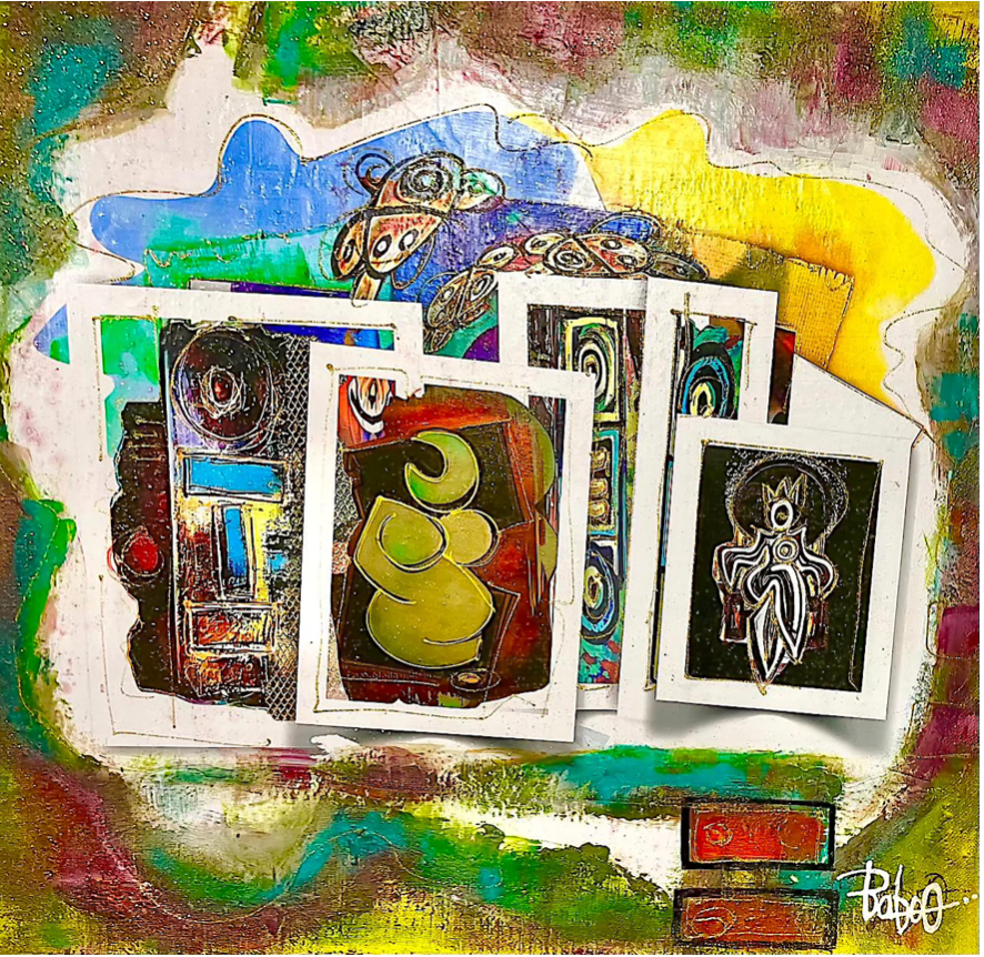 Oeuvre N°9 : Carrousel 2 | BABOO MELIBOO -  Mémoires Fragmentées