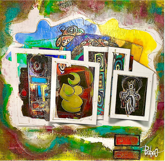 Oeuvre N°9 : Carrousel 2 | BABOO MELIBOO -  Mémoires Fragmentées